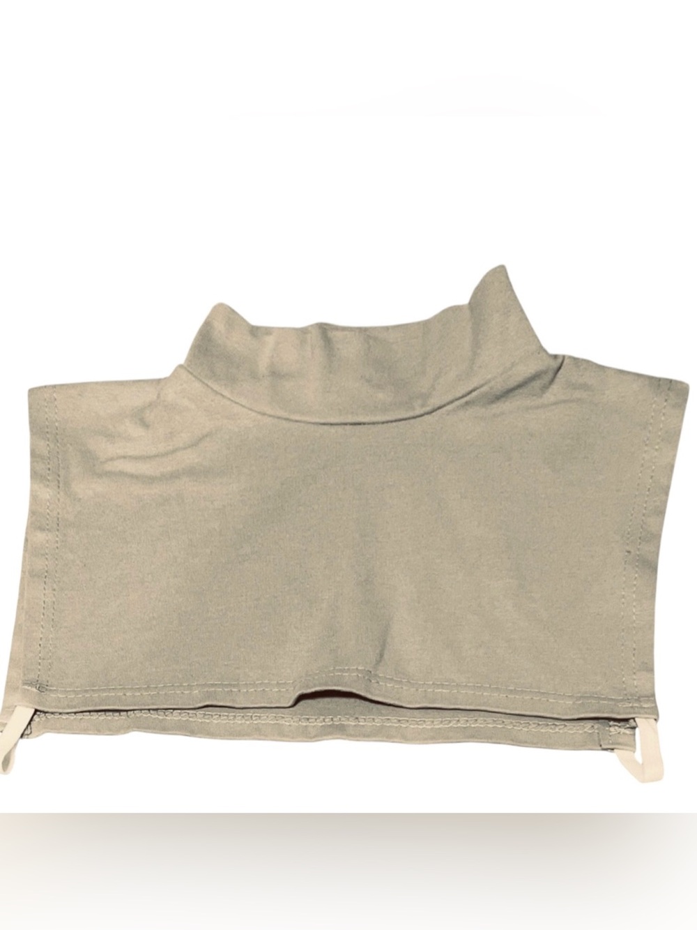Faux Turtleneck Dickey False Mock Top Collar Neck Dickie Khaki